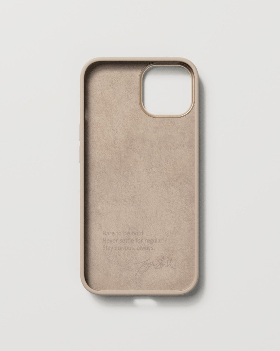 Bold Case - iPhone 14 - Linen Beige Chalk White