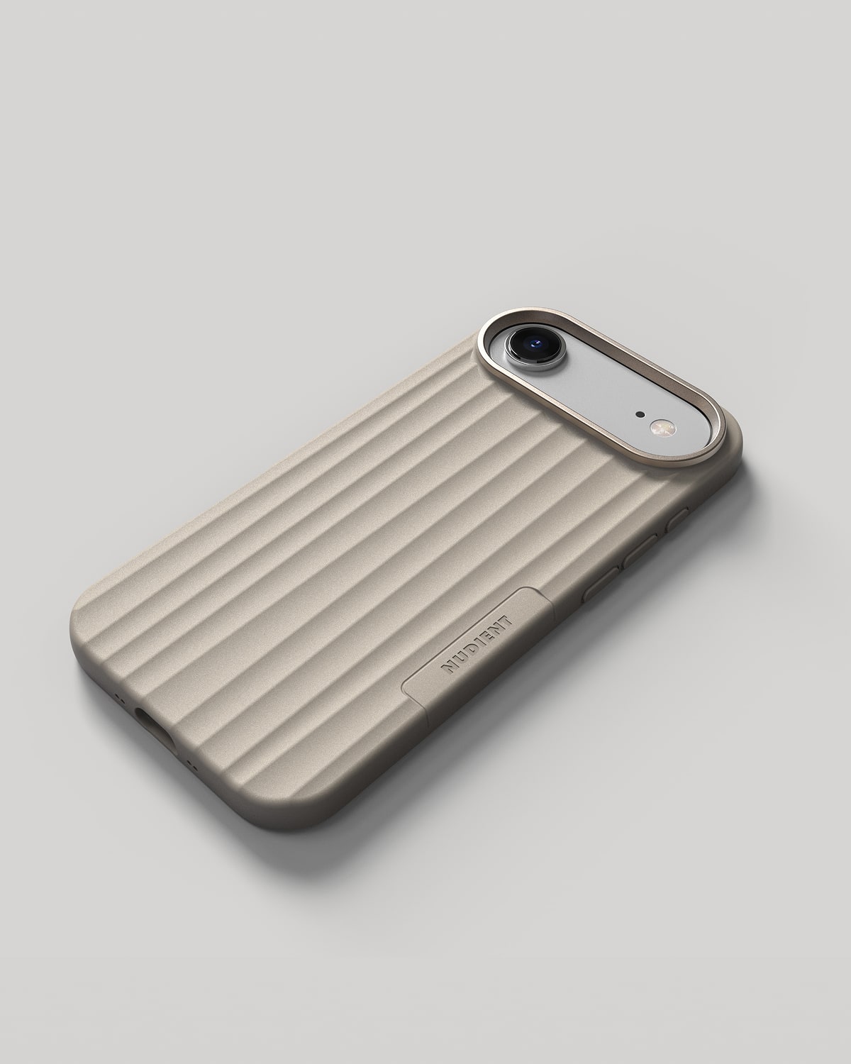 Bold Case - iPhone Air - Linen Beige & Olive Green