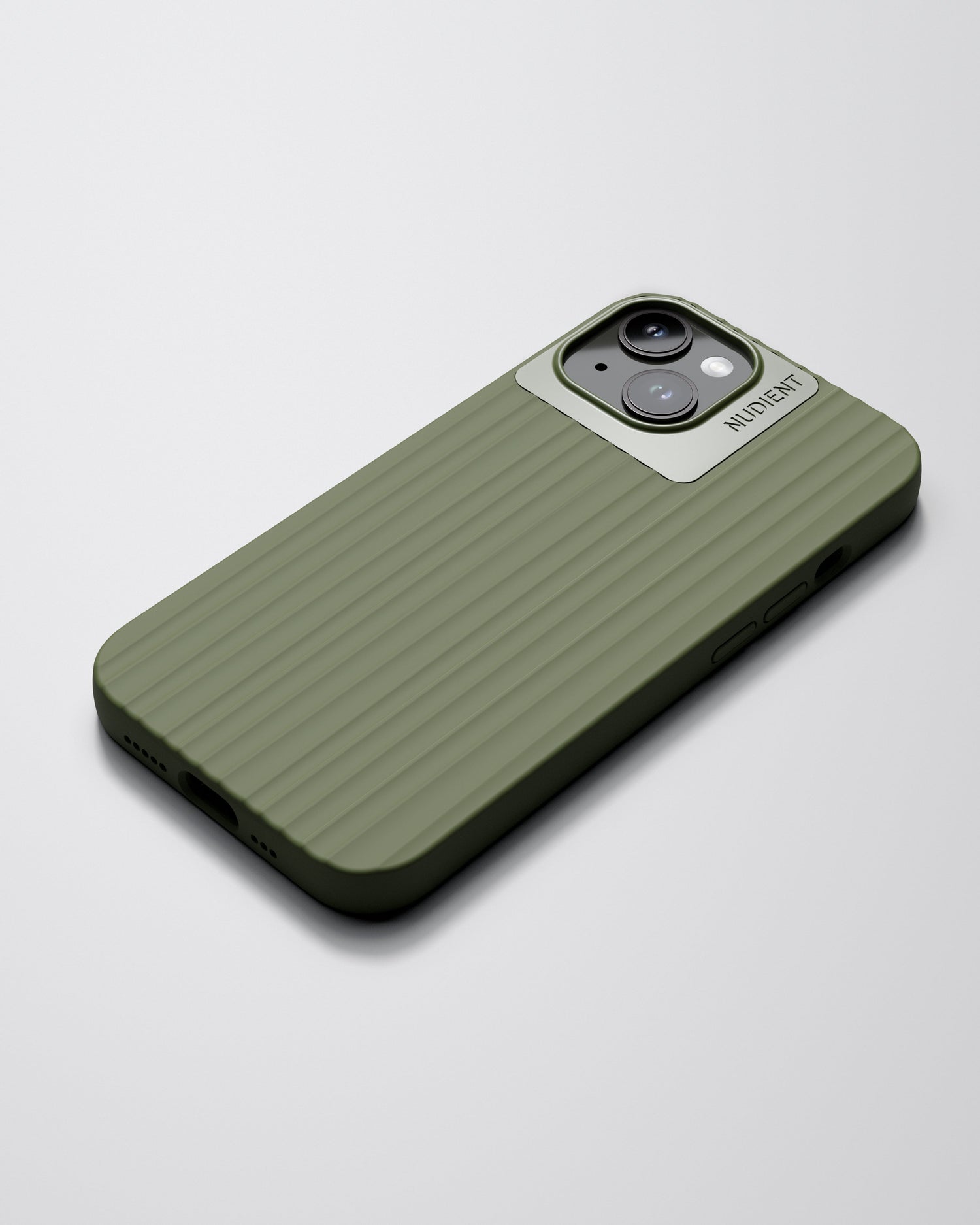 Bold Case - iPhone 14 - Linen Beige & Olive Green