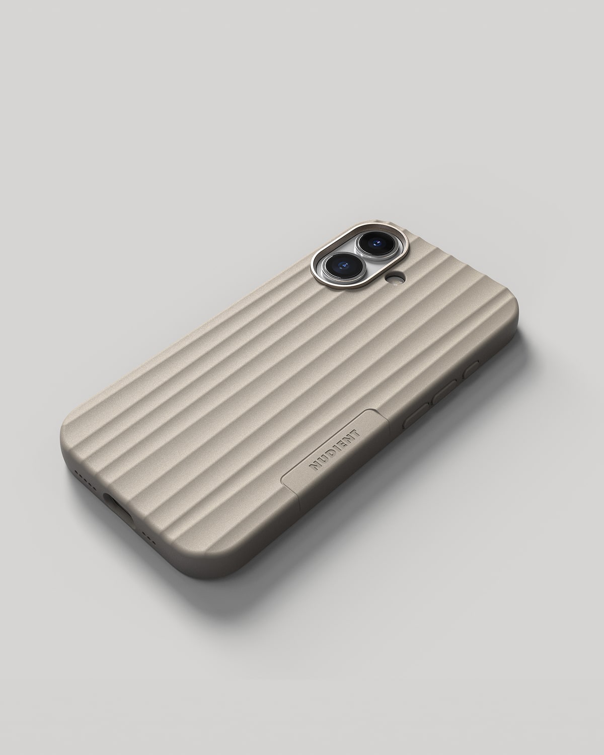 Bold Case - iPhone 17 - Linen Beige & Olive Green